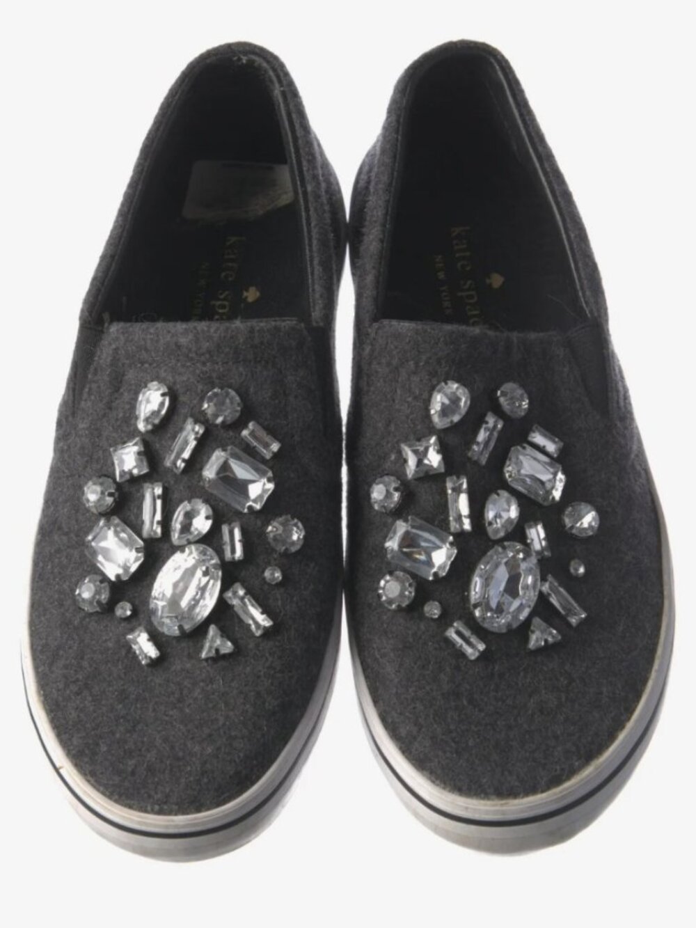 Kate Spade New York Crystal Embellishments Sneakers  Women's Size: 6.5